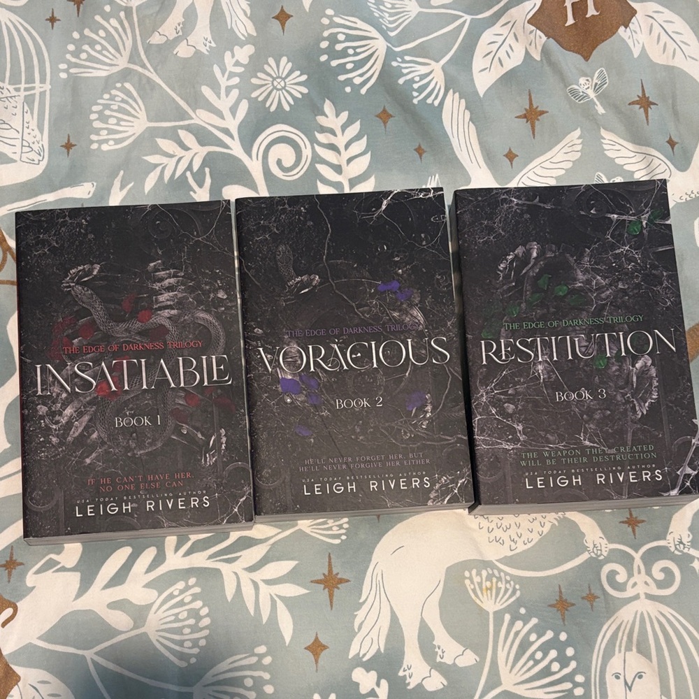 The Edge of Darkness Trilogy by Leigh Rivers